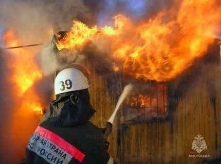 Пожар в муниципальном образовании Аскизский район