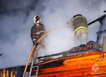 Пожар в муниципальном образовании Аскизский район